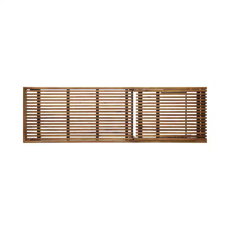 Nadine 3pc Outdoor Acacia Wood Chaise Lounge Set with Cushions - Teak/Orange - Christopher Knight Home