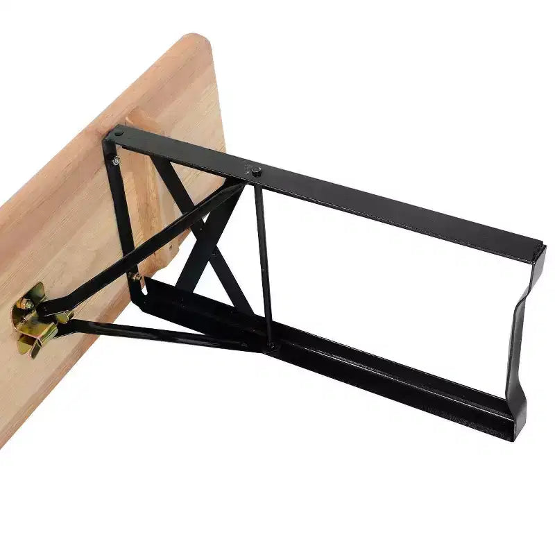 Ensemble table de pique-nique pliante en bois 3 pièces - WELLFOR : Fer et bois de sapin, portable, résistant à la rouille