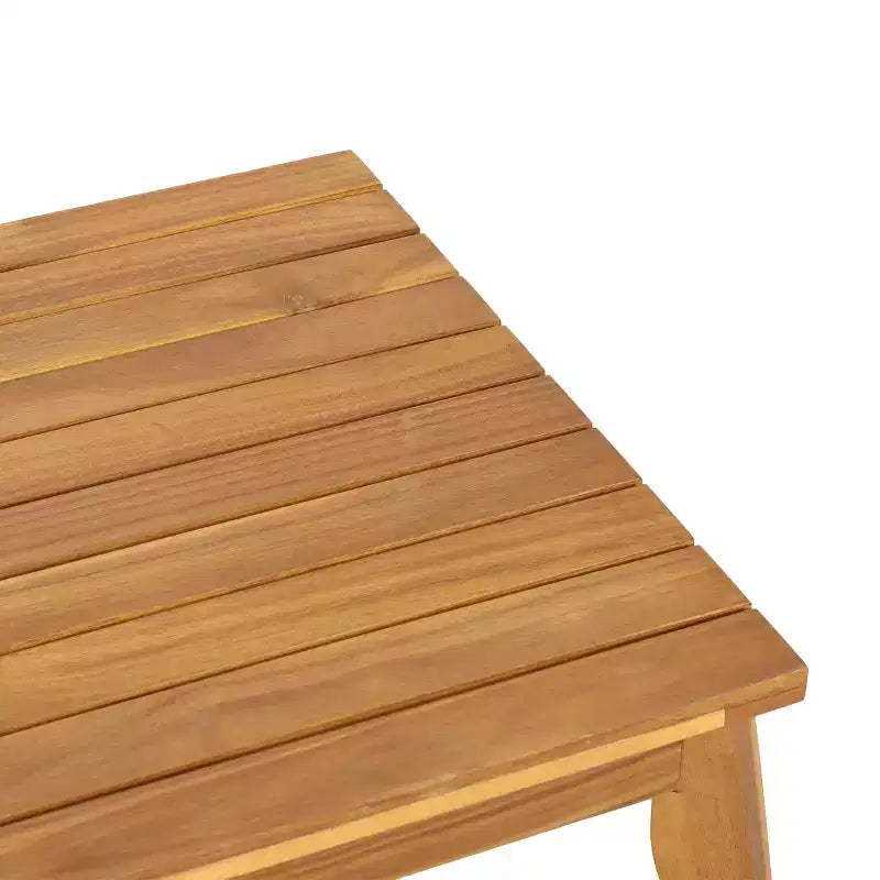 4pc Annisa Outdoor Acacia Wood Set with Cushion: Weather-Resistant, UV Protection - Christopher Knight Home