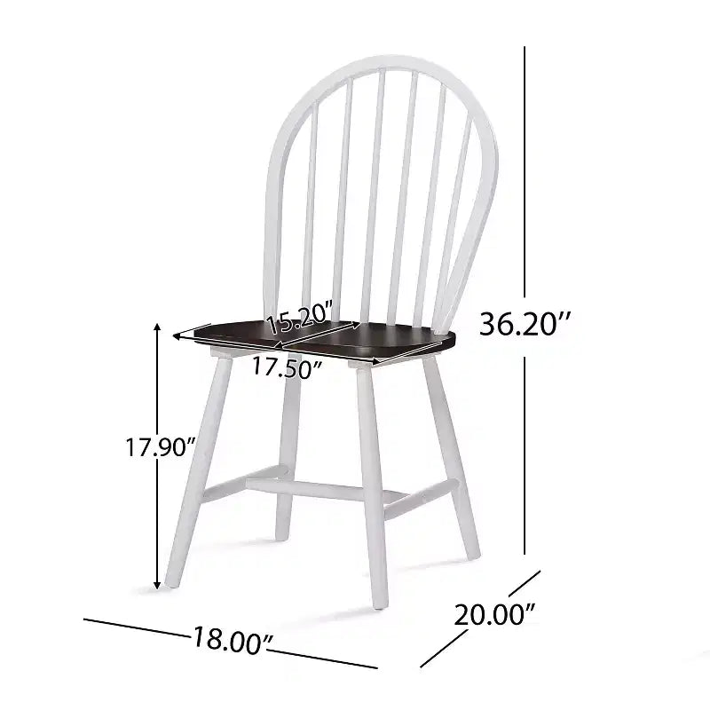 Christopher Knight Home Ansley 7 Pieces Farmhouse Rubber Wood Dining Set