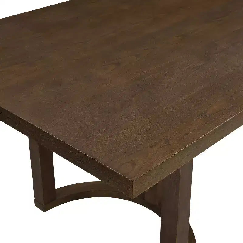 Christopher Knight Home Arkenis 7 Piece Rubberwood Upholstered Dining Set