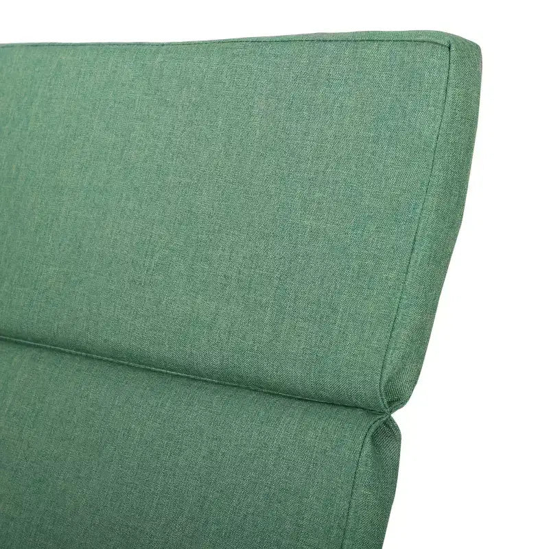 GDFStudio Olivia Multibrown 3 Piece Armless Chaise Lounge Chat Set with Cushions