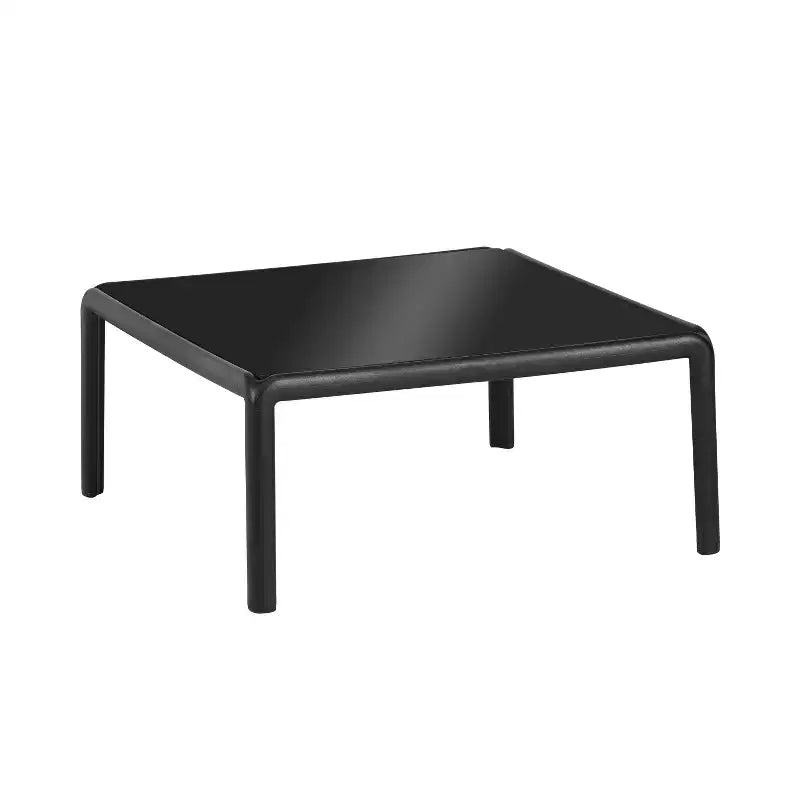Christopher Knight Home Leah 4 Seater Outdoor Plastic and Glass Conversation Sets with Cushions