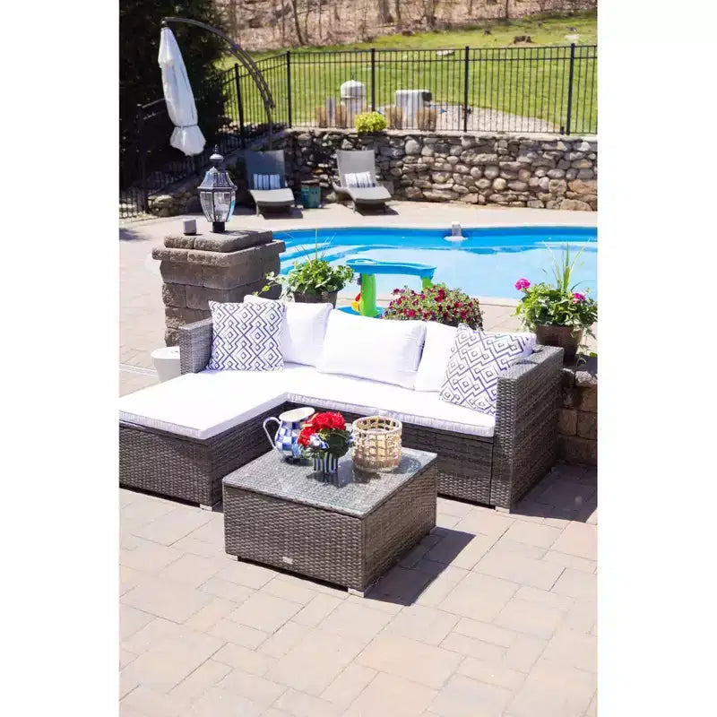 Madalina Living Set - Indoor/Outdoor - PAT7509 - Safavieh