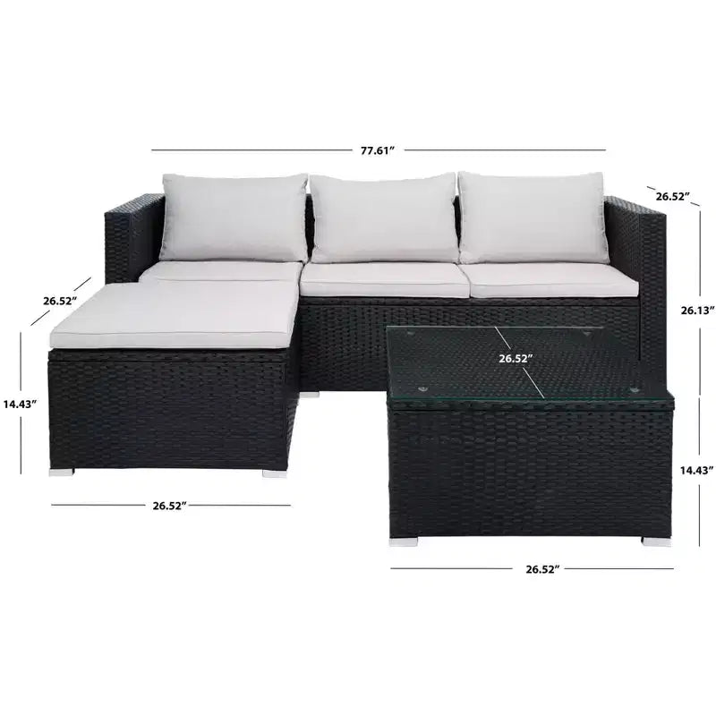 Madalina Living Set - Indoor/Outdoor - PAT7509 - Safavieh