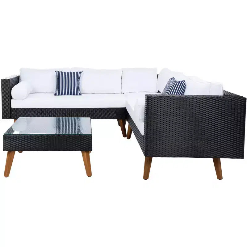 Ensemble de sièges modulaires Analon - Intérieur/Extérieur - PAT7716 - Safavieh