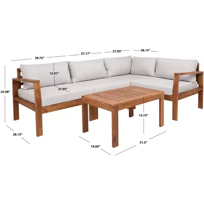 Endelia Living Set - Indoor/Outdoor - PAT7309 - Safavieh