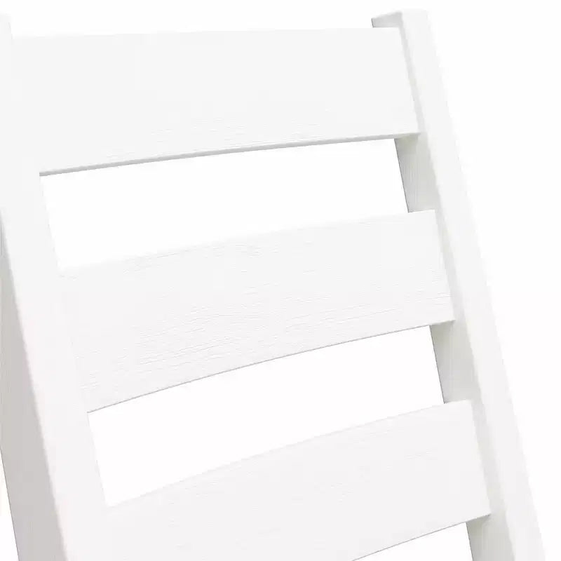 DHP Reila 5-Piece Wood Dining Room Tablex, White/Walnut