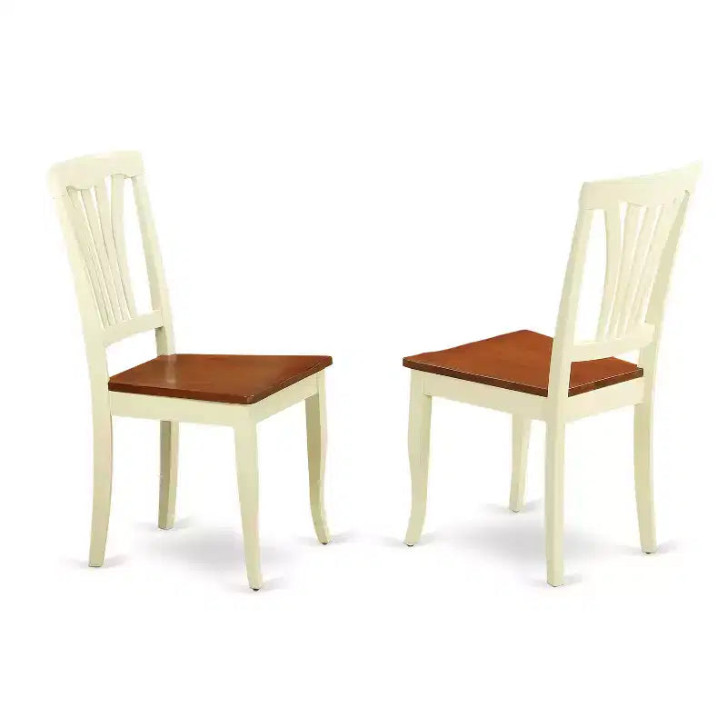 HomeStock Dining Room Set With Leaf And 6 Chairs Contemporary Style 18178