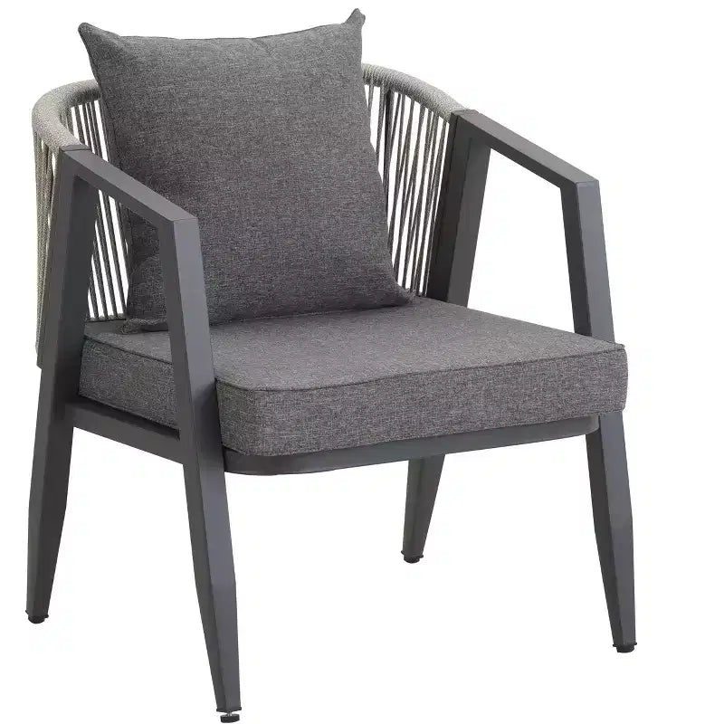 Whisen Durable and Comfortable Outdoor Seating Set,Suitable for Patios, Lawns, and Poolsides