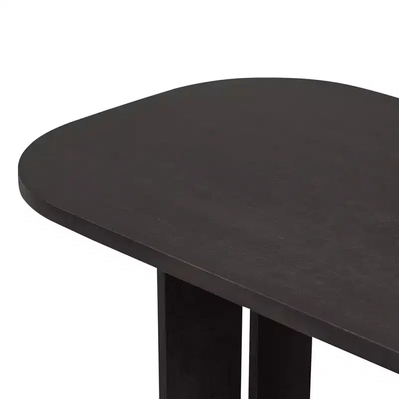 Ensemble de salle à manger Whisen 6 pièces en bois massif avec banc et chaises rembourrées pour cuisine ou salle à manger, style ferme moderne, disponible en 2 couleurs classiques