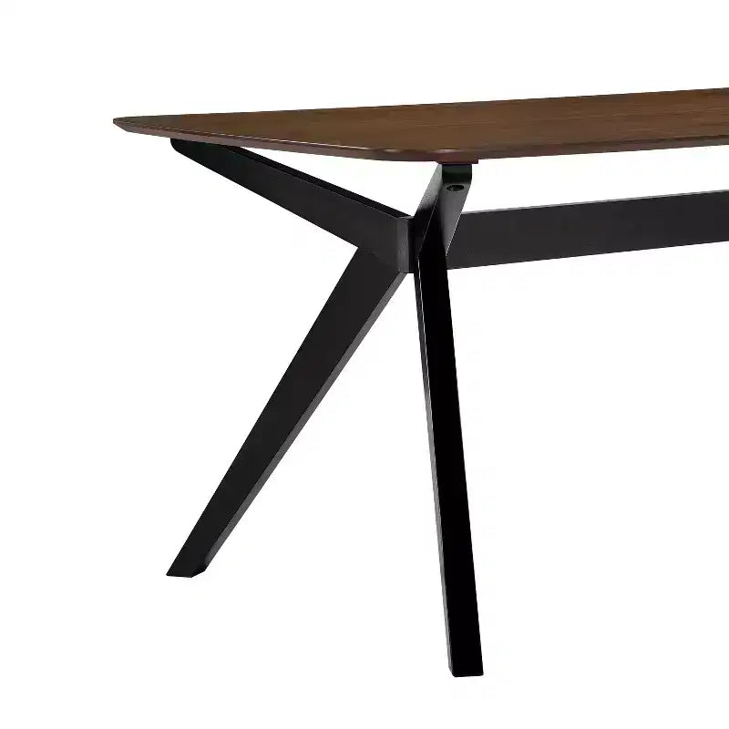 Christopher Knight Home Lara 5 Piece Mid-Century Modern Rubberwood Upholstered Dining Set