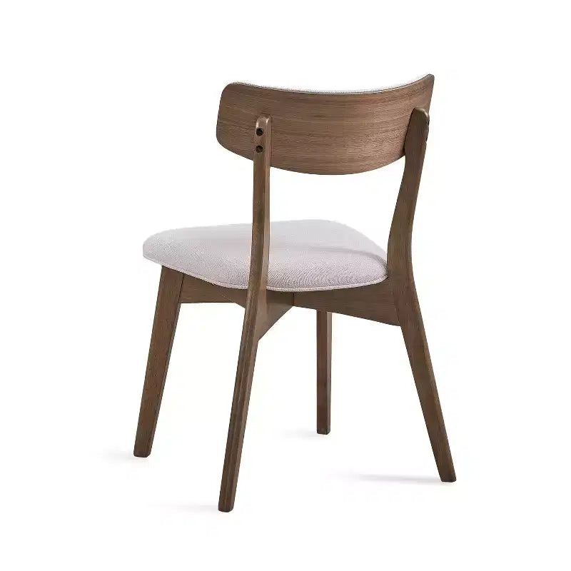 Christopher Knight Home Lara 5 Piece Mid-Century Modern Rubberwood Upholstered Dining Set