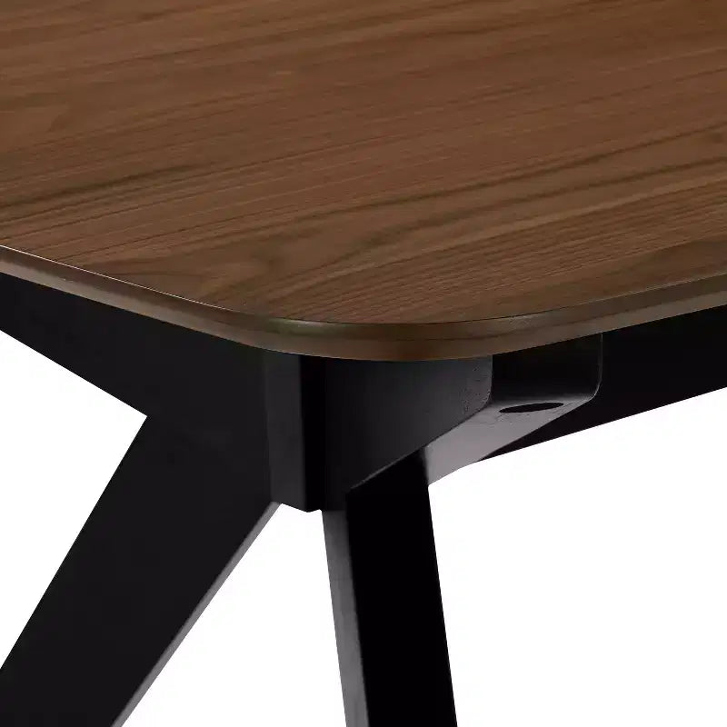 Christopher Knight Home Lara 5 Piece Mid-Century Modern Rubberwood Upholstered Dining Set