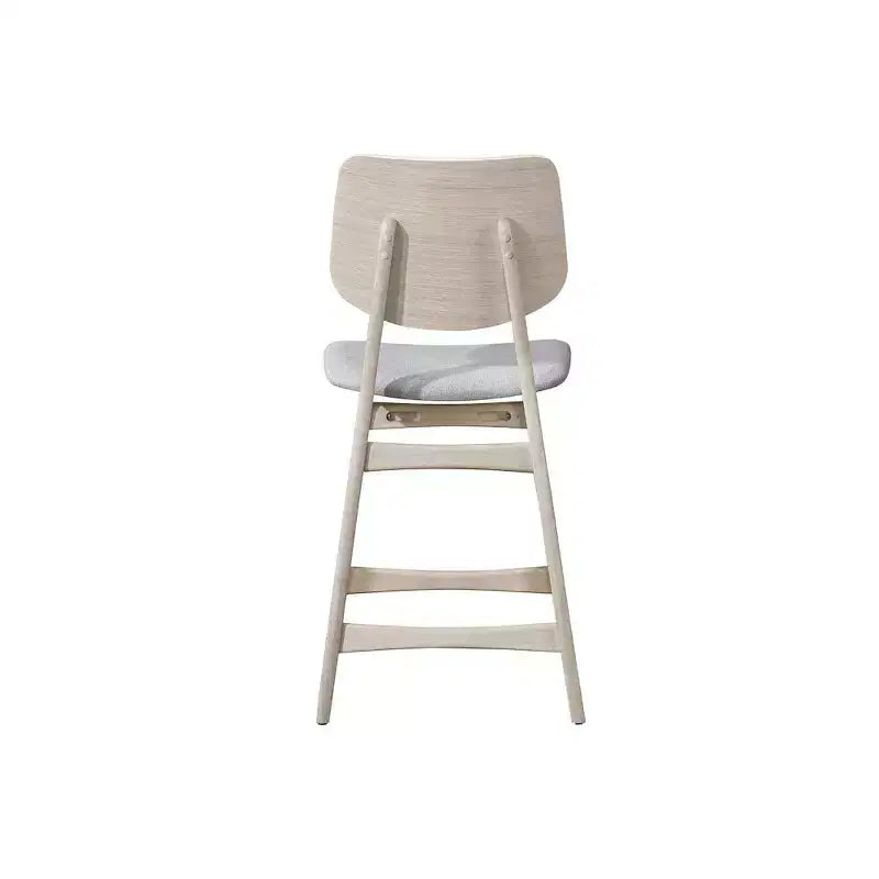 Nouvelle collection Classique, Oscar, ensemble de salle à manger 7 pièces en bois de frêne blanc