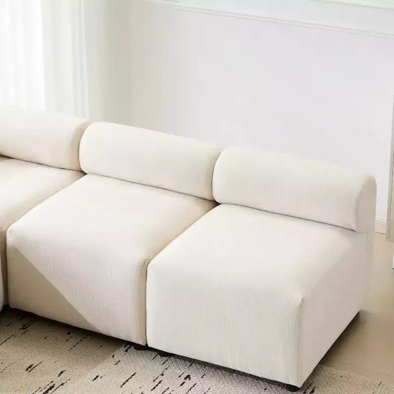 Christopher Knight Home Fermin Modern 5 Piece Modular Sectional Sofa with Rround Back