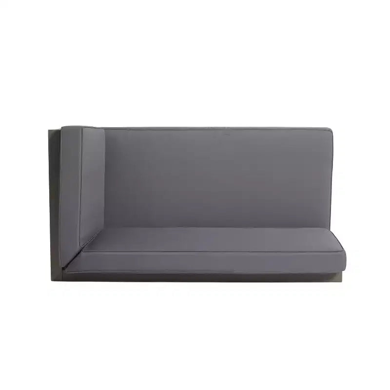 Christopher Knight Home Brava Ensemble causeuse bras droit en bois d'acacia d'extérieur et table basse avec coussin