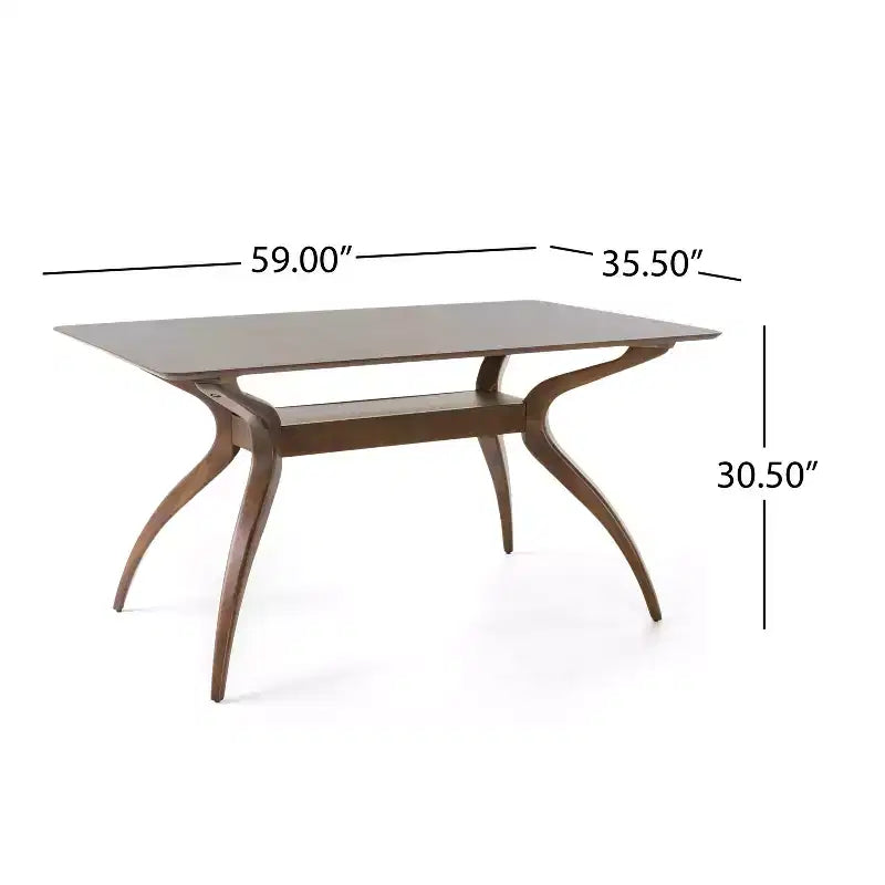 Christopher Knight Home Kwame Mid Century Modern Fabric Upholstered 5 Piece Dining Set