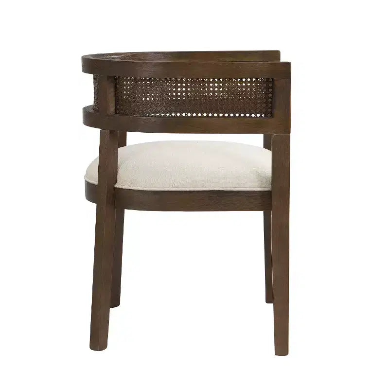 Christopher Knight Home Althara Contemporary 7 Piece Rattan Rubberwood Upholstered Dining Set with Oversized Table