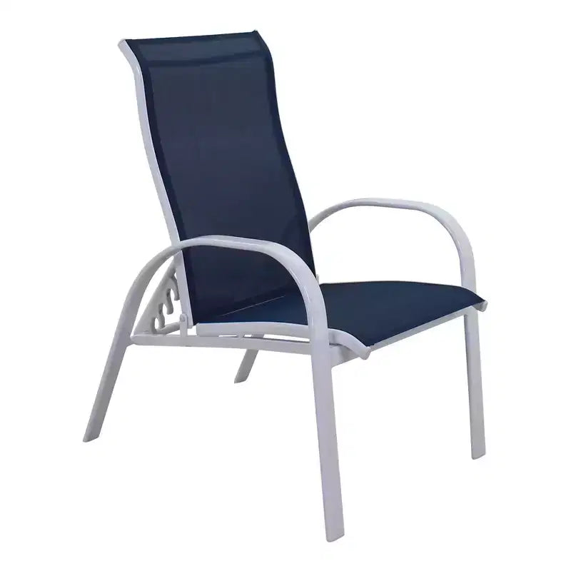 Courtyard Casual Santa Fe 3 pc Reclining Set Includes one 20 End Table and two Reclining Sling Chairs