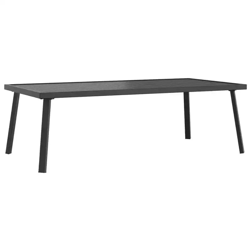 vidaXL Patio Lounge Set Outdoor Furniture Sectional Sofa Anthracite Steel