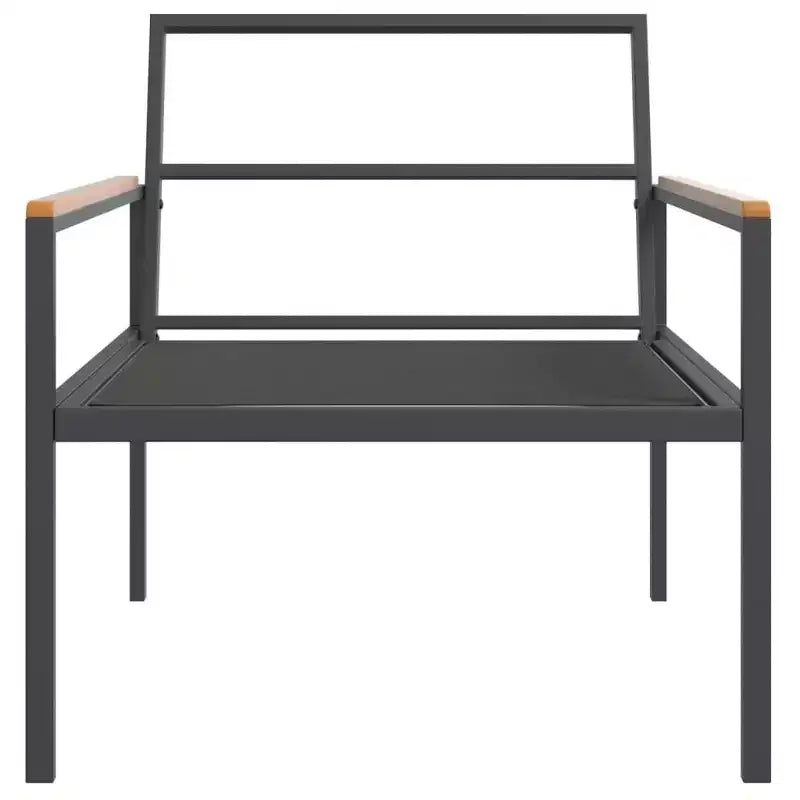 vidaXL Garden Lounge Set Anthracite, Light Grey