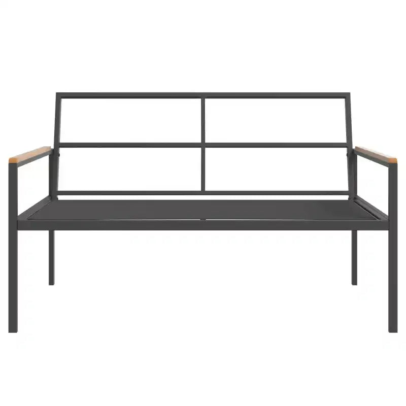 vidaXL Garden Lounge Set Anthracite, Light Grey
