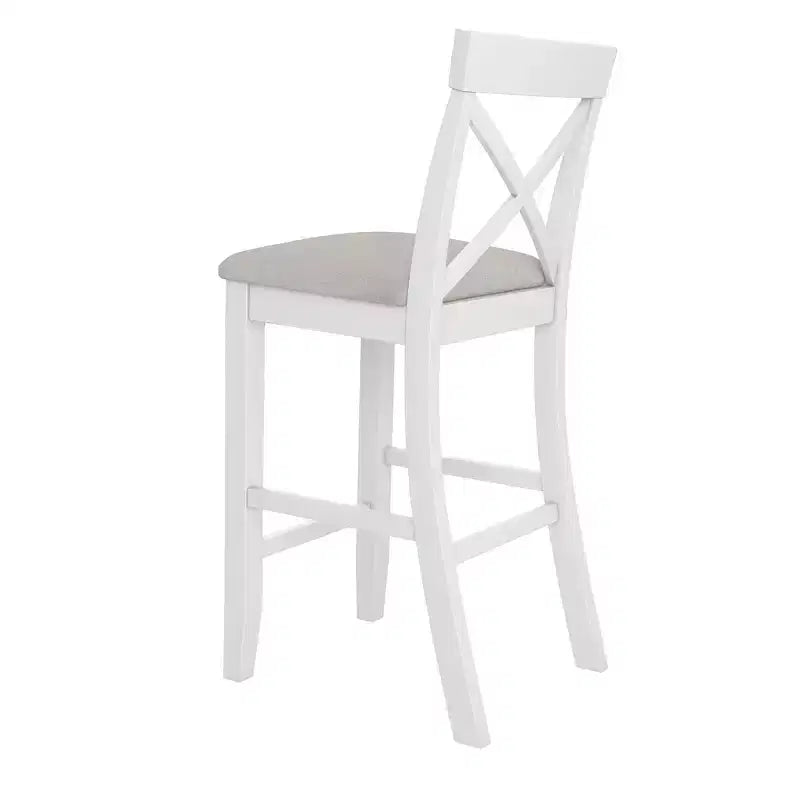 Whisen Farmhouse 48 Wood Dining Set with 2 Chairs