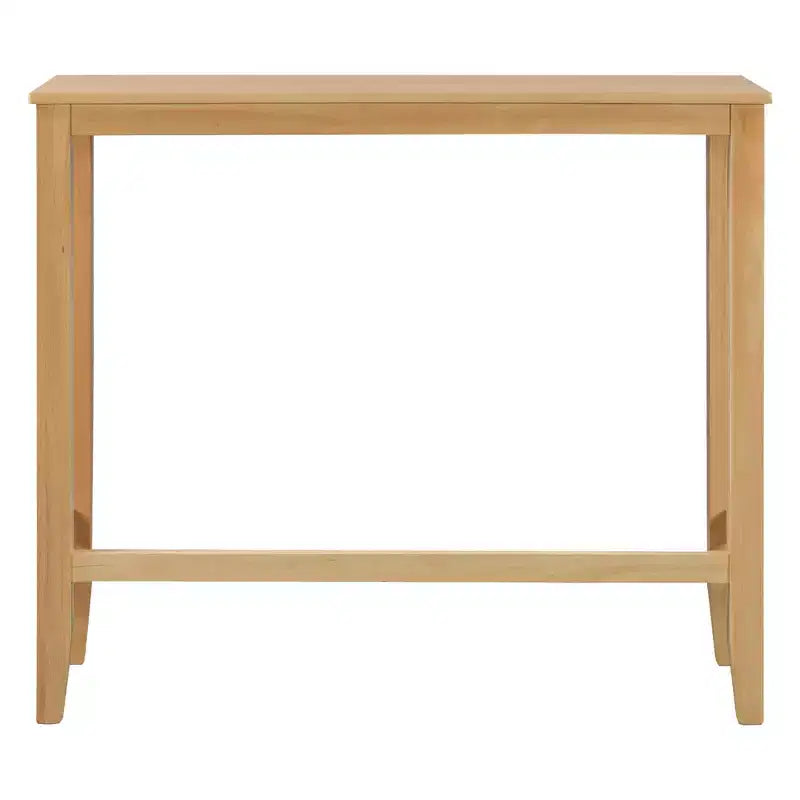 Whisen Farmhouse 48 Wood Dining Set with 2 Chairs