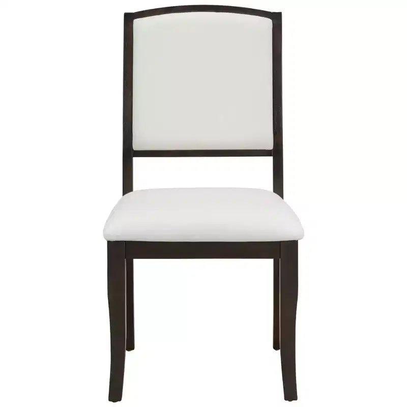 Whisen Farmhouse Extendable Round Dining Table Set with 4 Chairs