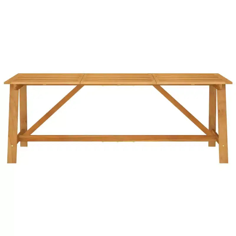vidaXL Salon de jardin 7 pièces - Bois d'acacia massif et chaises en résine tressée, Coussins gris foncé, Résistant aux intempéries, Confortable et facile d'entretien