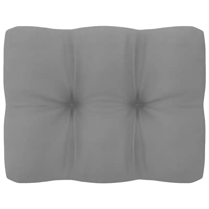 vidaXL Garden Lounge Set Natural Wood Solid Pinewood, 100% Polyester