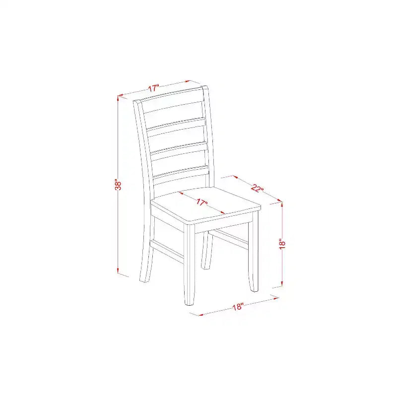 Living Room Set - Table with Leaf & Chairs - Lakeside Design - Modern & Traditional Furniture