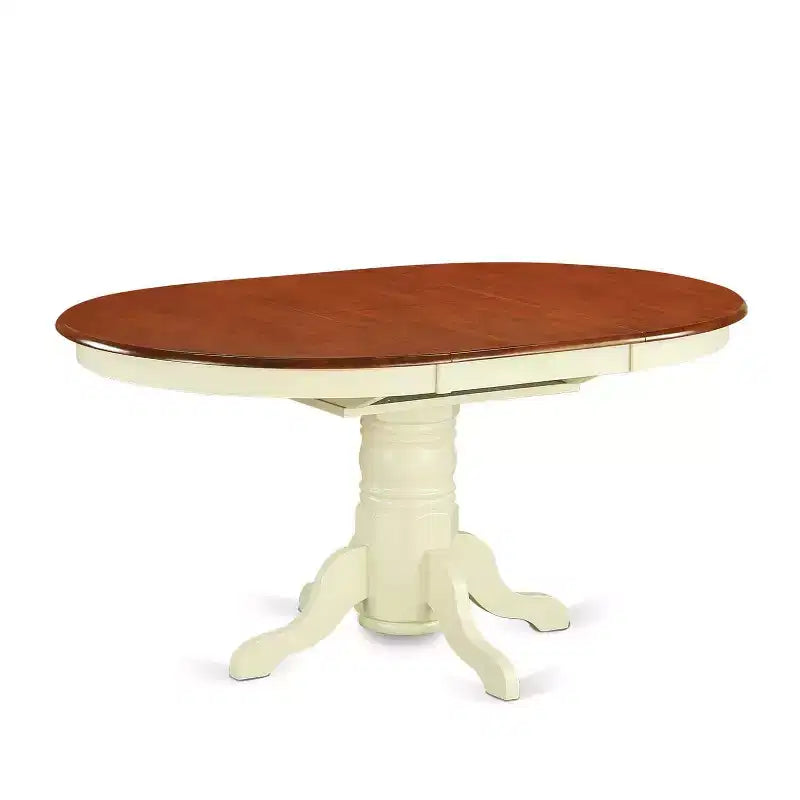 Ensemble de salle à manger moderne 5 pièces – Table et chaises en bois d'hévéa – Mobilier de cuisine et de salle à manger