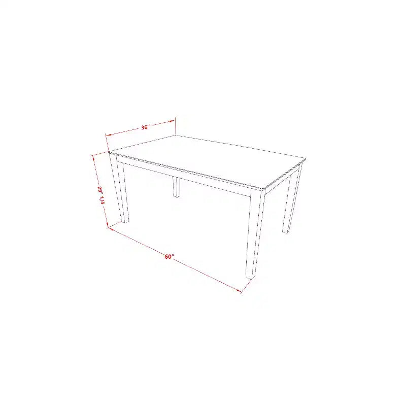 Counter Height Dining Set - Pub Table & Bar Stools with Backs - Modern Kitchen Set