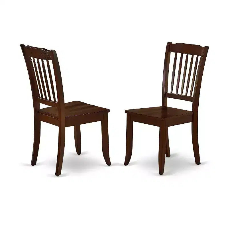 Coastal Dining Set 6Pc - 60 Table, 4 Chairs & Bench - Outdoor Patio Furniture