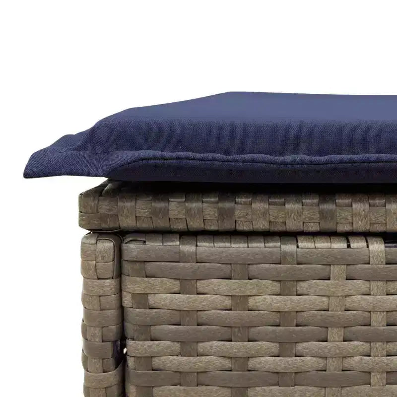 vidaXL 13 Piece Patio Sofa Set with Cushions Poly Rattan