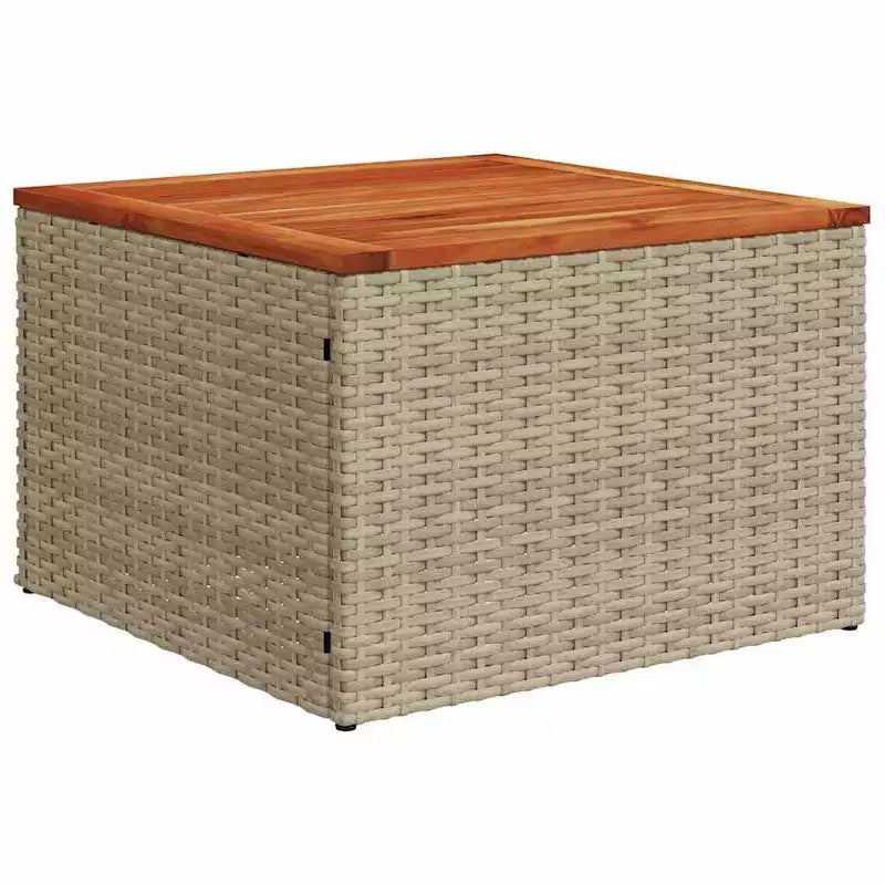 vidaXL Salon de jardin 8 pièces avec coussins en résine tressée gris