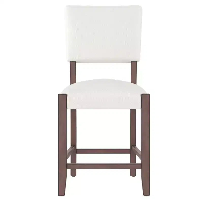 Ensemble de table à manger en marbre hauteur comptoir pour 4 personnes, ensemble de table de bar 5 pièces avec 4 chaises rembourrées pour salle à manger, pub, cuisine, petit espace