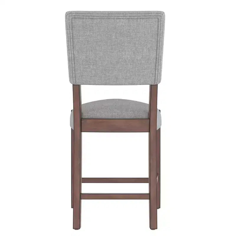 Ensemble de table à manger en marbre hauteur comptoir pour 4 personnes, ensemble de table de bar 5 pièces avec 4 chaises rembourrées pour salle à manger, pub, cuisine, petit espace
