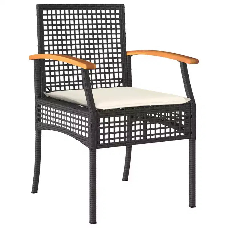 vidaXL Garden Dining Set with Cushions - Modern Design