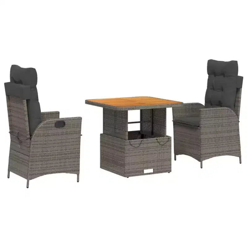 vidaXL Patio Dining Set with Cushions