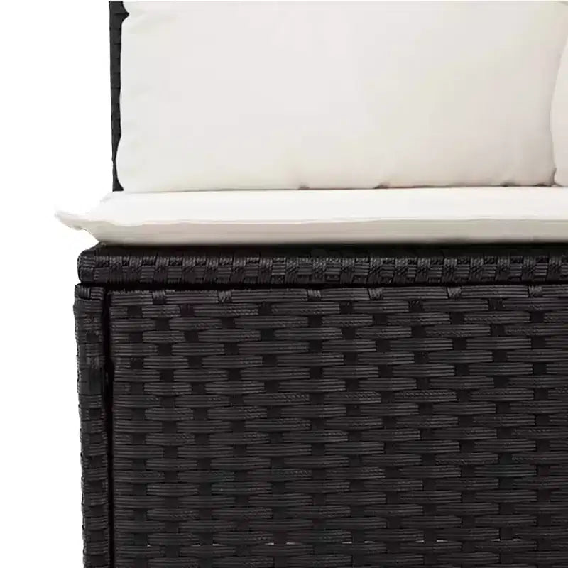 vidaXL Salon de jardin modulaire avec coussins en différentes couleurs