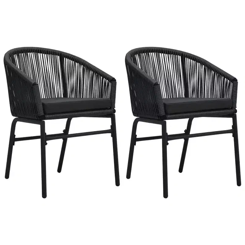 vidaXL Patio Dining Set Outdoor Garden Seat 3/5/7/Multi Colors/Sizes