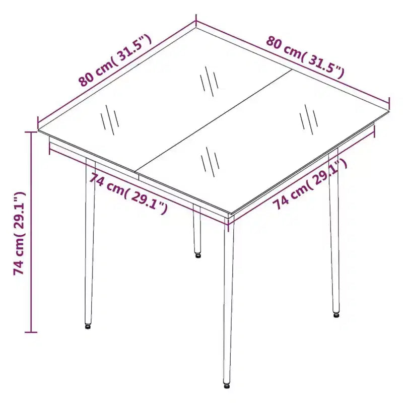 vidaXL Patio Dining Set Outdoor Garden Seat 3/5/7/Multi Colors/Sizes