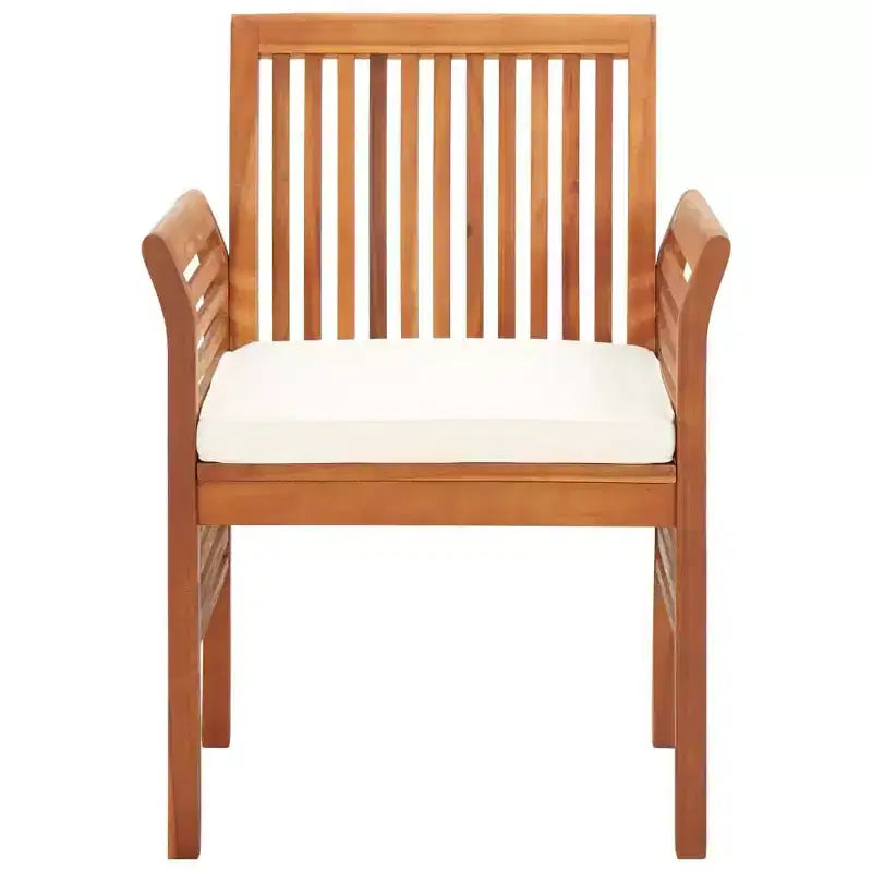 vidaXL Outdoor Dining Set with Cushions - Solid Acacia Wood
