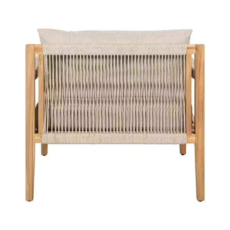 Christopher Knight Home Aman Modern Patio Acacia Wood Seating Set with Slatted Side Table