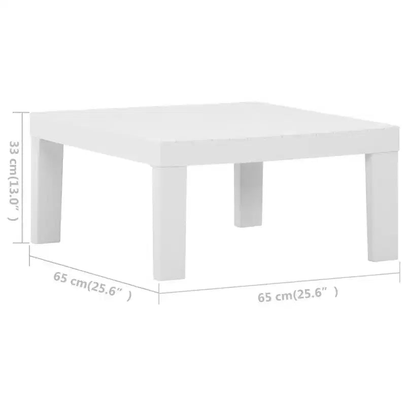 vidaXL Garden Lounge Set Plastic Normal Seats 4 Garden Lounge Set