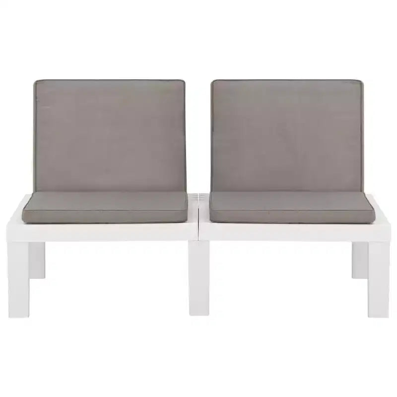 vidaXL Garden Lounge Set Plastic Normal Seats 4 Garden Lounge Set
