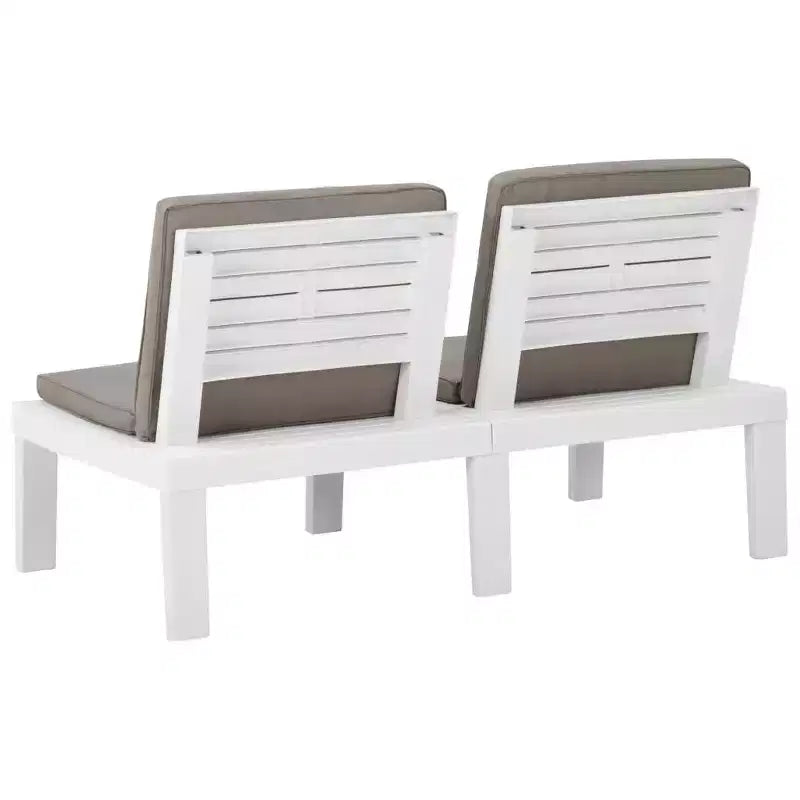 vidaXL Garden Lounge Set Plastic Normal Seats 4 Garden Lounge Set